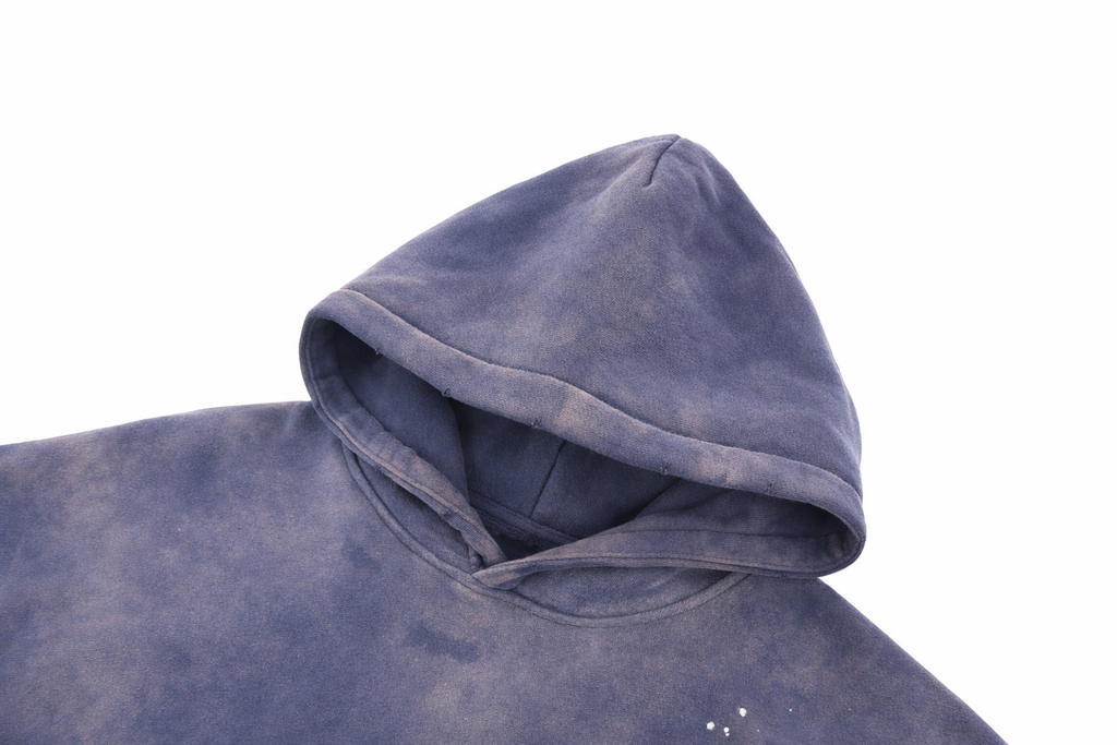 vintage washed "trademark" hoodie